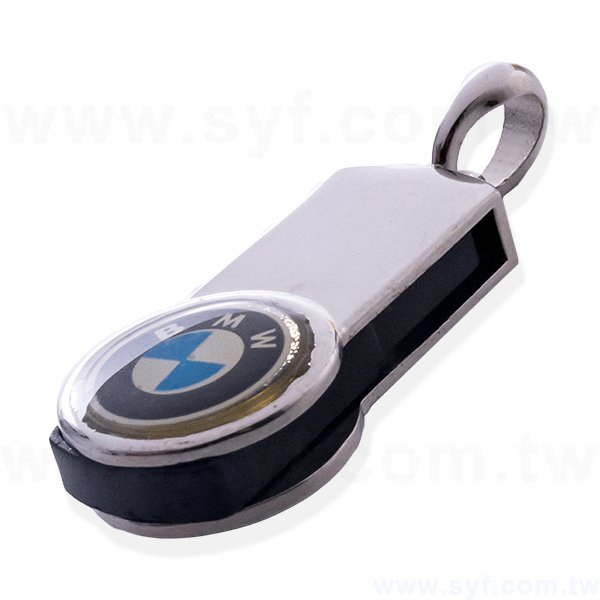 隨身碟-商務禮贈品-小巧旋轉金屬USB隨身碟-客製隨身碟容量-採購訂製印刷推薦禮品-BMW